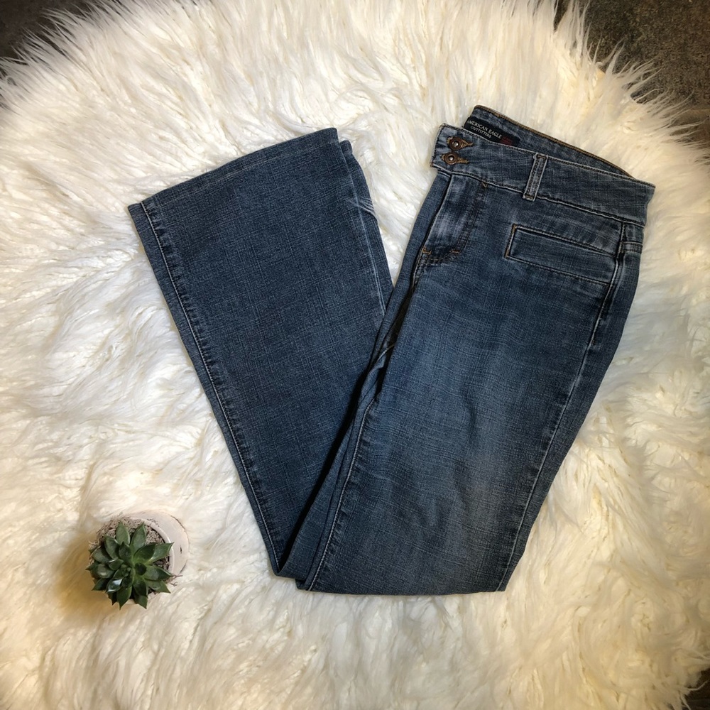 American Eagle Vintage Bootcut Blue Jeans, Sz. 4